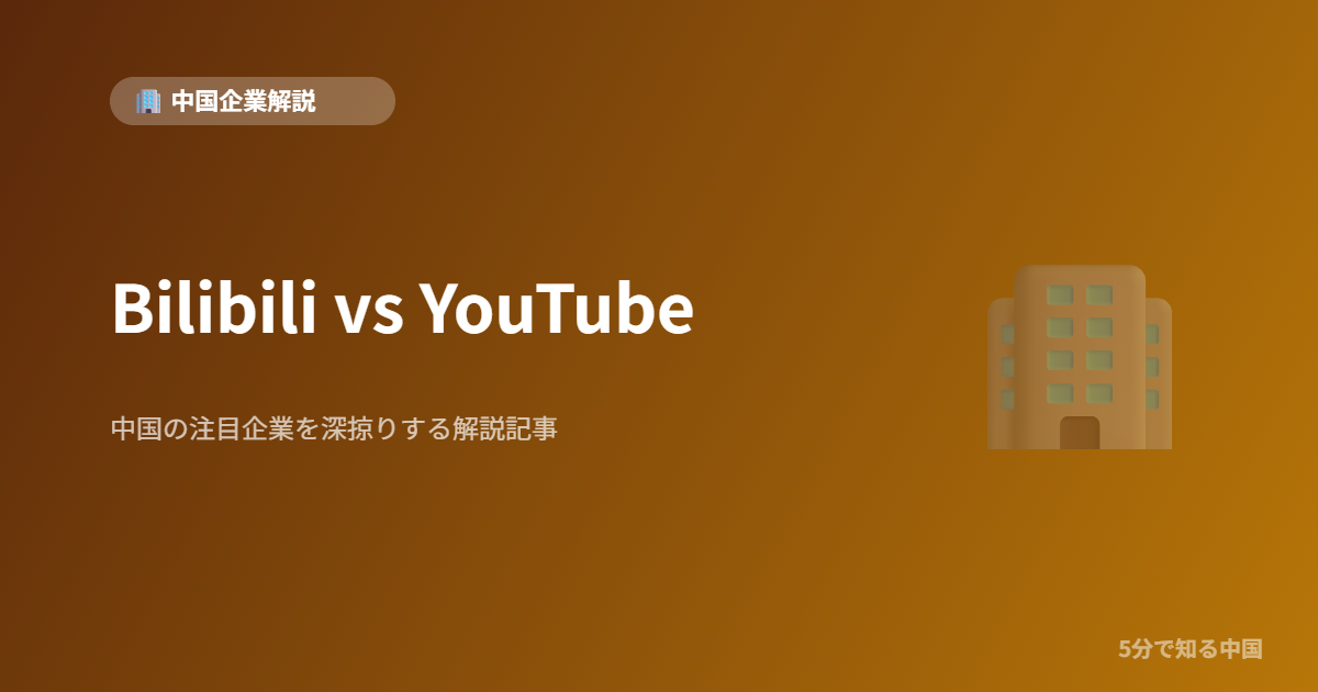 Bilibili vs YouTube